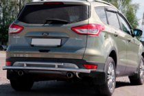 Ford Kuga/Escape 2013–2019 Zadnji zaščitni lok AK002-2 (nerjaveče jeklo) fotografija 1
