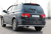SsangYong Kyron 2005–2014 Zadnji zaščitni lok AK005 (nerjaveče jeklo) fotografija 3