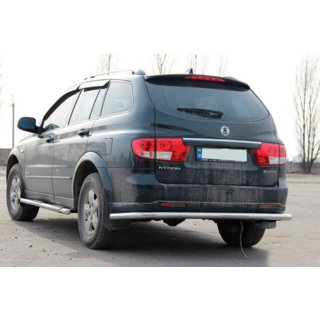 Zadnji zaščitni lok AK005 (nerjaveče jeklo) SsangYong Kyron 2005–2014 fotografija 3