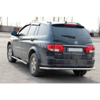 Zadnji zaščitni lok AK005 (nerjaveče jeklo) SsangYong Kyron 2005–2014 fotografija 1