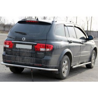 Zadnji zaščitni lok AK005 (nerjaveče jeklo) SsangYong Kyron 2005–2014 fotografija 2