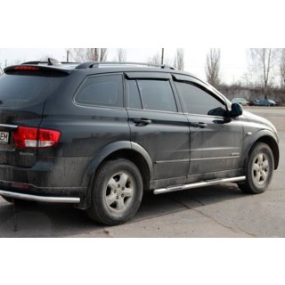 Bočne cevi BB002 (2 kosa, inox) SsangYong Kyron 2005–2014 fotografija 2