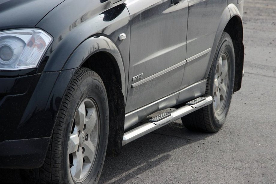 SsangYong Kyron 2005–2014 Bočne cevi BB002 (2 kosa, inox) Image