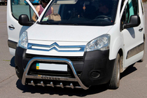 Citroen Berlingo 2008–2018 Sprednji zaščitni lok WT004 (inox) fotografija 3