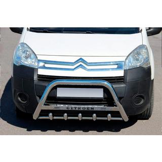 Sprednji zaščitni lok WT004 (inox) Citroen Berlingo 2008–2018 fotografija 1