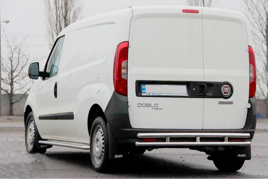 Opel Combo 2012–2018 Zadnji zaščitni lok AK002/1 – dvojni (nerjavno jeklo) Image