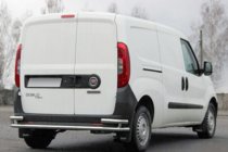 Opel Combo 2012–2018 Zadnji zaščitni lok AK005/2 – dvojni (nerjaveče jeklo) fotografija 1