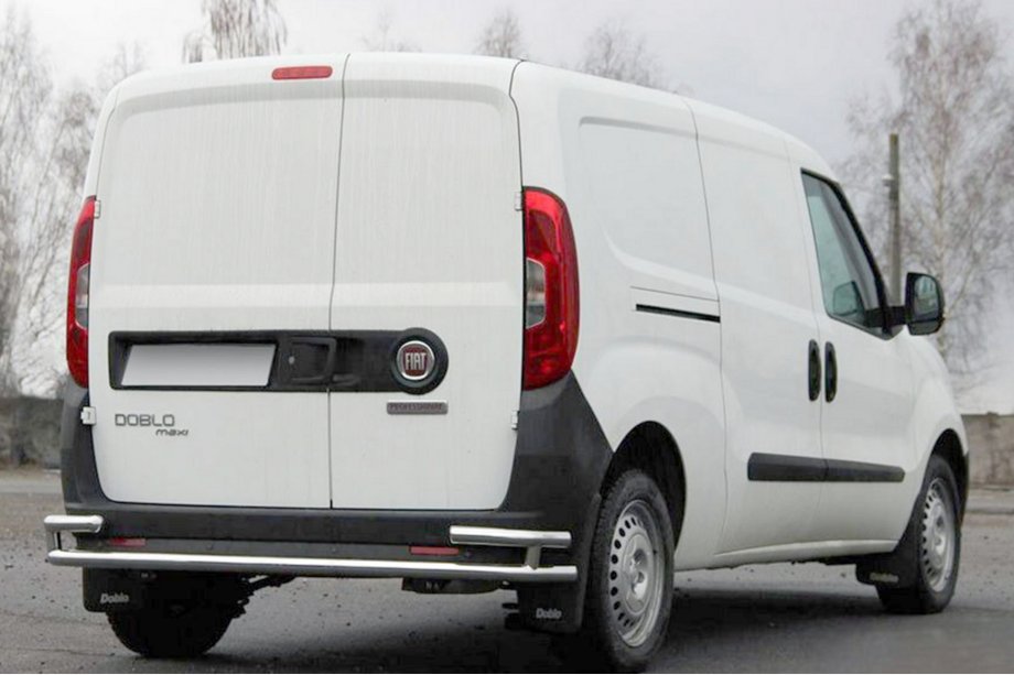 Opel Combo 2012–2018 Zadnji zaščitni lok AK005/2 – dvojni (nerjaveče jeklo) Image