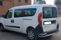Fiat Doblo II 2010–2022 Zadnji zaščitni lok AK005/2 – dvojni (nerjaveče jeklo) fotografija 3