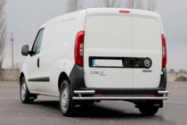 Fiat Doblo II 2010–2022 Zadnji zaščitni lok AK005/2 – dvojni (nerjaveče jeklo) fotografija 6