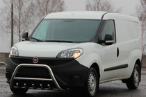 Fiat Doblo II 2010–2022 Prednji zaščitni lok WT003 (nerjavno jeklo) 51 mm fotografija 3
