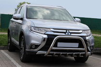 Mitsubishi Outlander 2012–2021 Prednji zaščitni lok WT003 (nerjavno jeklo) fotografija 1