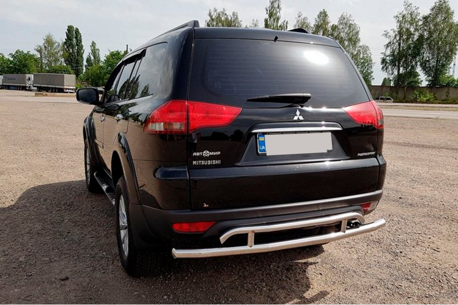 Mitsubishi Pajero Sport 2008–2015 Zadnji zaščitni lok AK002-2 (2 kosa, nerjaveče jeklo) Image