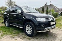Mitsubishi Pajero Sport 2008–2015 Sprednji zaščitni lok ST015 (nerjaveče jeklo) fotografija 1