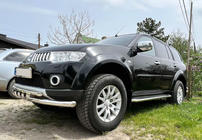 Mitsubishi Pajero Sport 2008–2015 Sprednji zaščitni lok ST015 (nerjaveče jeklo) fotografija 2
