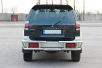 Mitsubishi Pajero Sport 1996–2007 Zadnji zaščitni lok AK-Special (nerjavno jeklo) fotografija 2