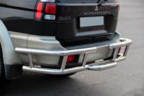 Mitsubishi Pajero Sport 1996–2007 Zadnji zaščitni lok AK-Special (nerjavno jeklo) fotografija 5