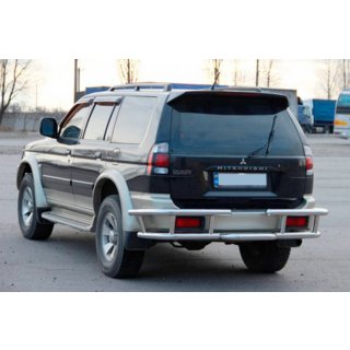 Zadnji zaščitni lok AK-Special (nerjavno jeklo) Mitsubishi Pajero Sport 1996–2007 fotografija 4