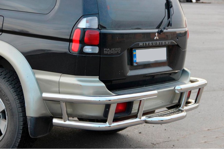 Mitsubishi Pajero Sport 1996–2007 Zadnji zaščitni lok AK-Special (nerjavno jeklo) Image