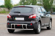 Nissan Qashqai 2007–2010 Zadnji zaščitni lok AK011 (nerj.) fotografija 2