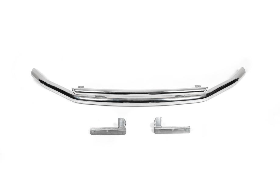 Nissan Qashqai 2007–2010 Sprednji dvojni zaščitni lok ST014 (nerjavno jeklo) 60/60 mm Fotografija 2