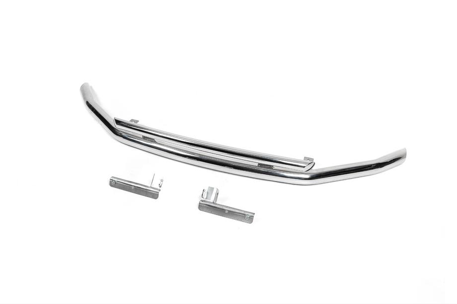 Nissan Qashqai 2007–2010 Sprednji dvojni zaščitni lok ST014 (nerjavno jeklo) 60/60 mm Fotografija 4