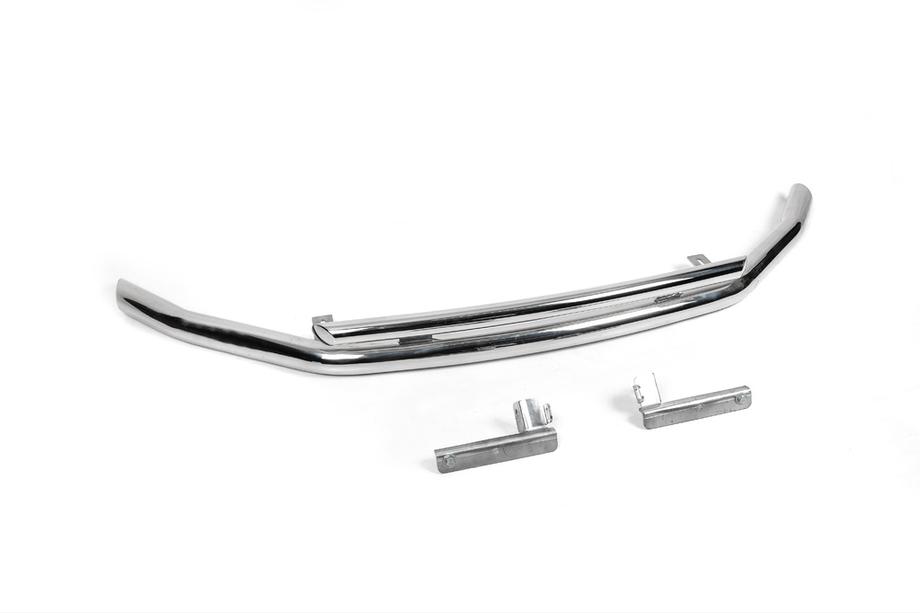 Nissan Qashqai 2007–2010 Sprednji dvojni zaščitni lok ST014 (nerjavno jeklo) 60/60 mm Fotografija 5