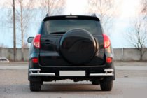 Toyota Rav 4 2006–2013 Zadnji vogalni elementi AK003-double (2 kosa, nerjaveče jeklo) fotografija 2
