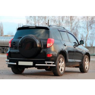 Zadnji vogalni elementi AK003-double (2 kosa, nerjaveče jeklo) Toyota Rav 4 2006–2013 fotografija 1