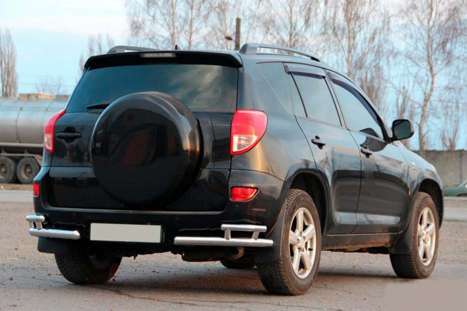 Toyota Rav 4 2006–2013 Zadnji vogalni elementi AK003-double (2 kosa, nerjaveče jeklo) Image