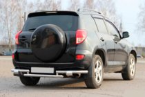 Toyota Rav 4 2006–2013 Zadnji zaščitni lok AK005-2 (2 kos, nerjaveče jeklo) fotografija 3