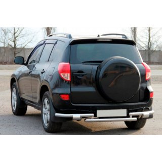 Zadnji zaščitni lok AK005-2 (2 kos, nerjaveče jeklo) Toyota Rav 4 2006–2013 fotografija 1