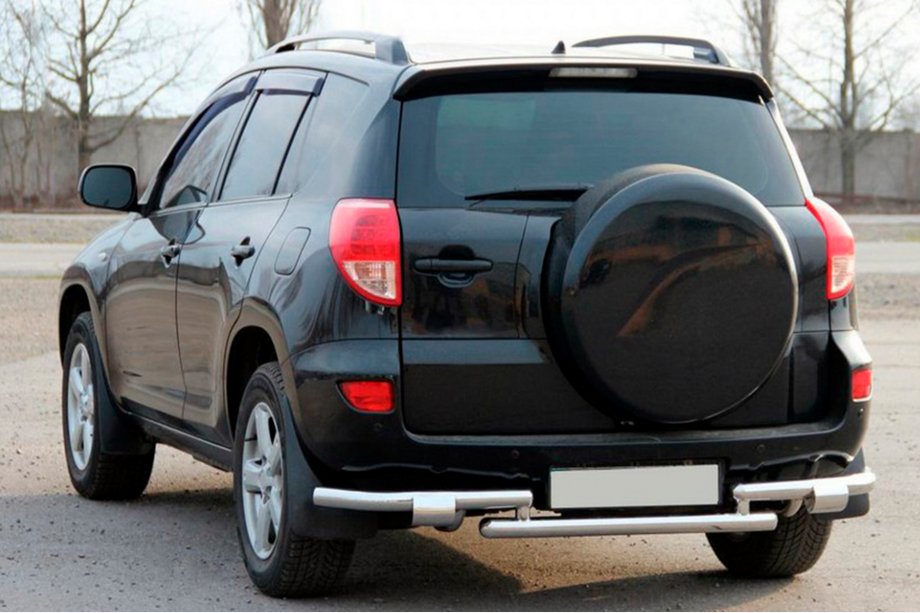 Toyota Rav 4 2006–2013 Zadnji zaščitni lok AK005-2 (2 kos, nerjaveče jeklo) Image