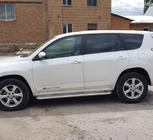 Toyota Rav 4 2006–2013 Stranske stopnice Premium (2 kos, nerjavno jeklo) 60 mm fotografija 4