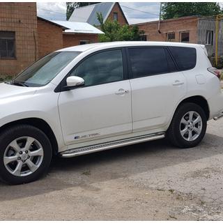 Stranske stopnice Premium (2 kos, nerjavno jeklo) Toyota Rav 4 2006–2013 fotografija 1