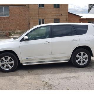 Stranske stopnice Premium (2 kos, nerjavno jeklo) Toyota Rav 4 2006–2013 fotografija 4