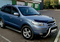 Hyundai Santa Fe 2 2006–2012 Stranski pragovi Premium (2 kos, nerj.) 60 mm fotografija 4