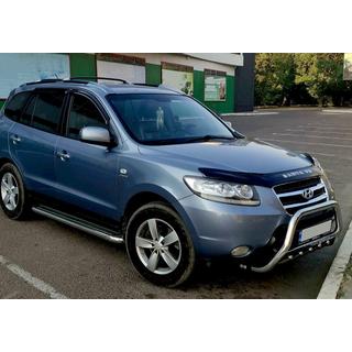 Stranski pragovi Premium (2 kos, nerj.) Hyundai Santa Fe 2 2006–2012 fotografija 4