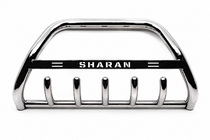 Volkswagen Sharan 1995–2010 Sprednji zaščitni lok WT004 (nerjavno jeklo) 60 mm fotografija 4
