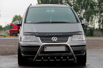 Volkswagen Sharan 1995–2010 Sprednji zaščitni lok WT004 (nerjavno jeklo) fotografija 3