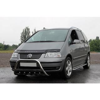 Sprednji zaščitni lok WT004 (nerjavno jeklo) Volkswagen Sharan 1995–2010 fotografija 1