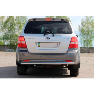 Zadnji zaščitni lok AK002 (nerjavno jeklo) Kia Sorento I BL 2002–2009 fotografija 1