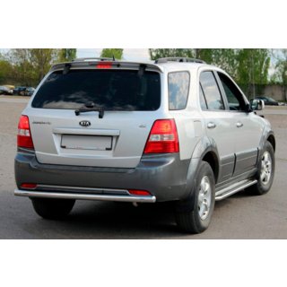 Zadnji zaščitni lok AK002 (nerjavno jeklo) Kia Sorento I BL 2002–2009 fotografija 2