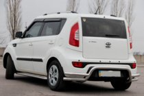 Kia Soul II 2013–2018 Zadnji zaščitni lok AK007-2 (nerjavno jeklo) fotografija 2