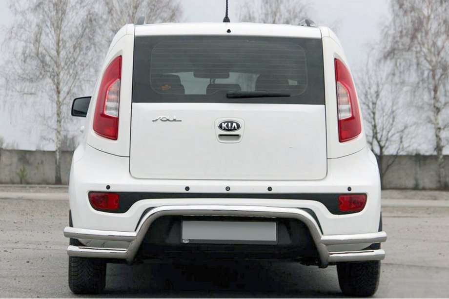 Kia Soul II 2013–2018 Zadnji zaščitni lok AK007-2 (nerjavno jeklo) Image