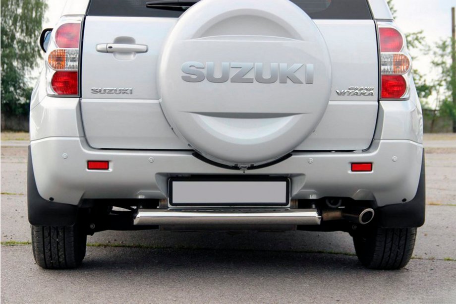 Suzuki Grand Vitara 2005–2017 Zadnji zaščitni lok AK002 (nerjaveče jeklo) Image
