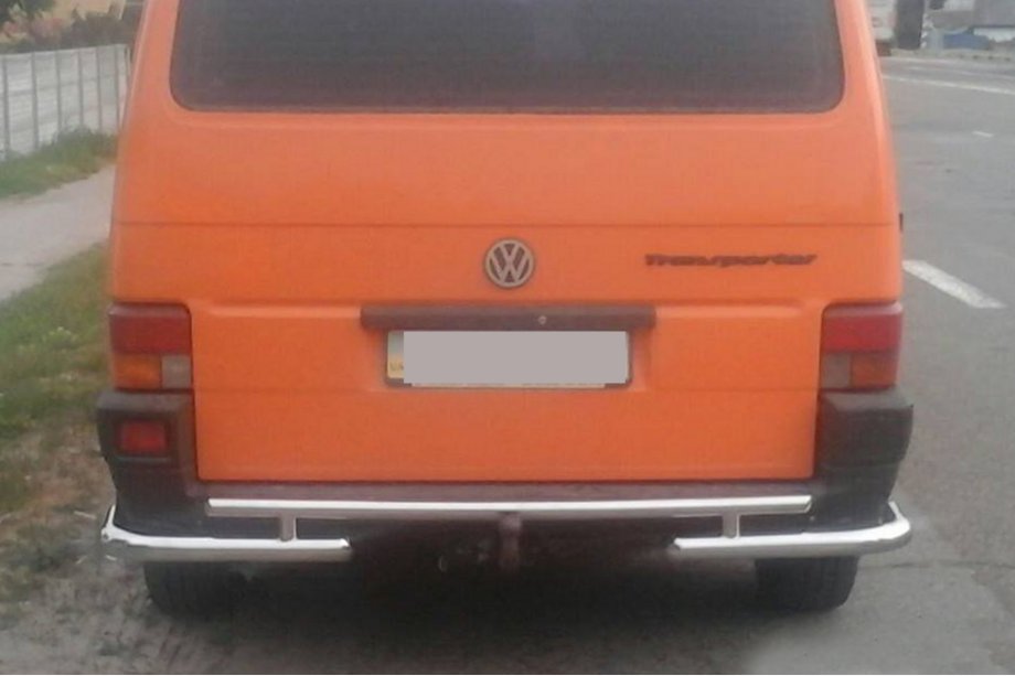 Volkswagen T4 Caravelle/Multivan 1990–2003 Zadnji zaščitni lok AK003-2 (nerjaveče jeklo) Image