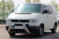 Volkswagen T4 Transporter 1990–2003 Sprednji zaščitni lok (bull bar) Kelebek WT011 (nerjaveče jeklo) fotografija 1