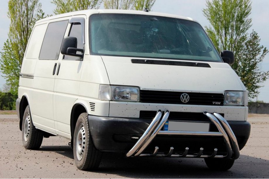 Volkswagen T4 Caravelle/Multivan 1990–2003 Sprednji zaščitni lok (bull bar) Kelebek WT011 (nerjaveče jeklo) Image