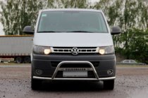 Volkswagen T5 2010–2015 Prednji zaščitni lok WT007ST (nerjavno jeklo) fotografija 1